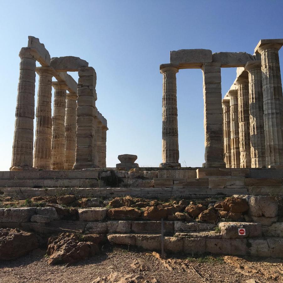 Legrena Beach Villa Sounion Luaran gambar