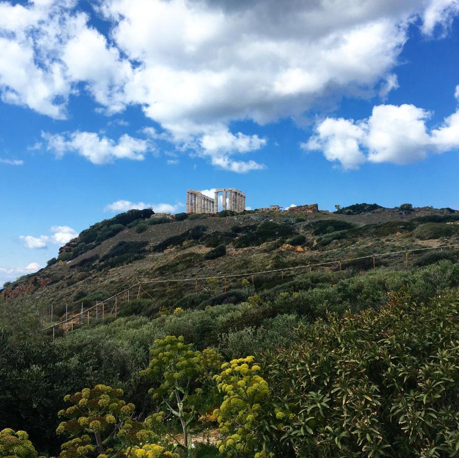 Legrena Beach Villa Sounion Luaran gambar