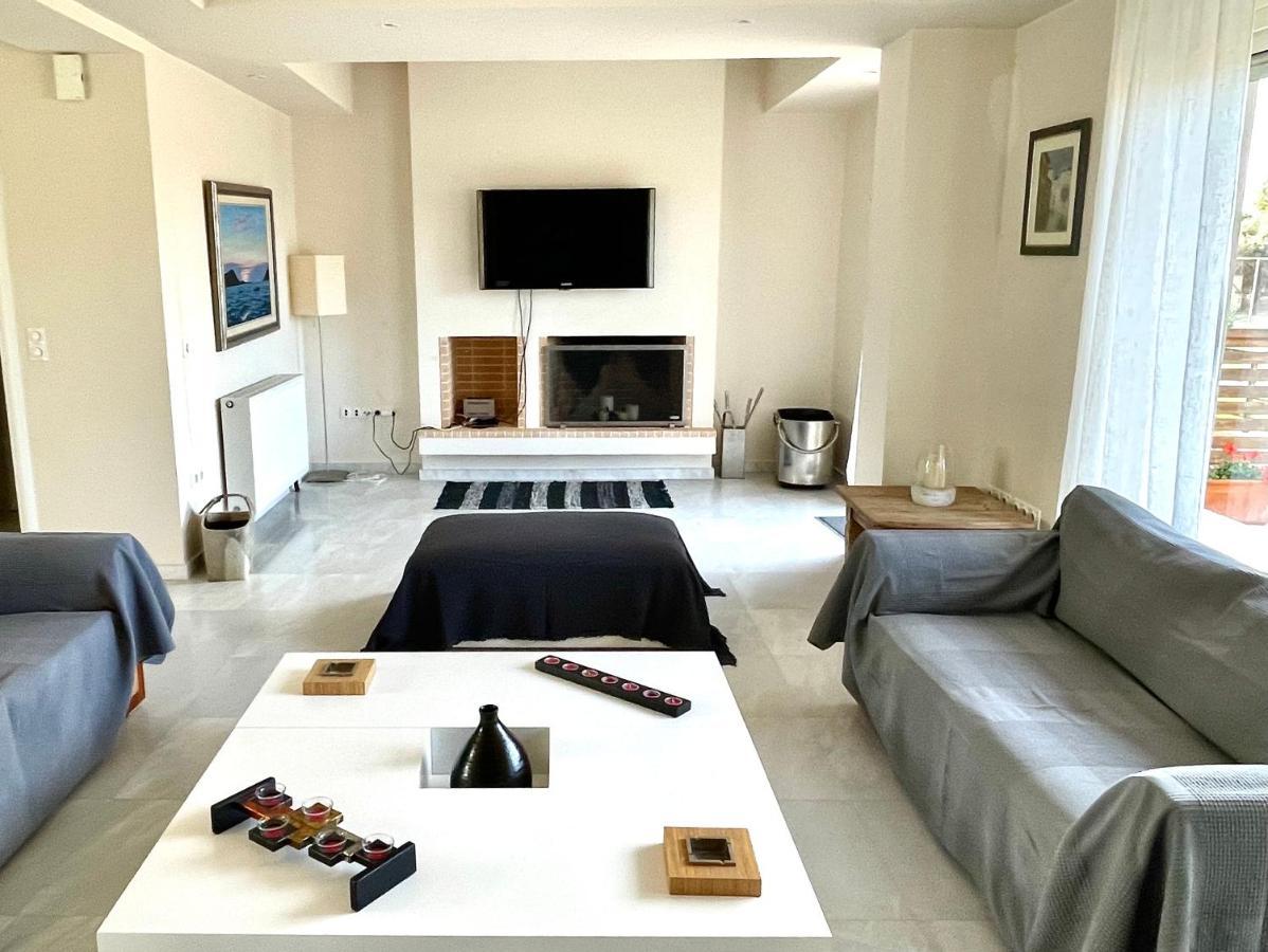 Legrena Beach Villa Sounion Luaran gambar