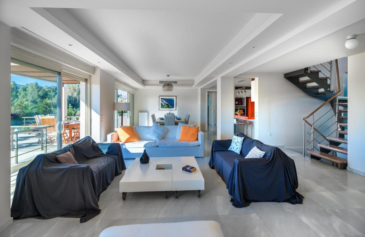 Legrena Beach Villa Sounion Luaran gambar