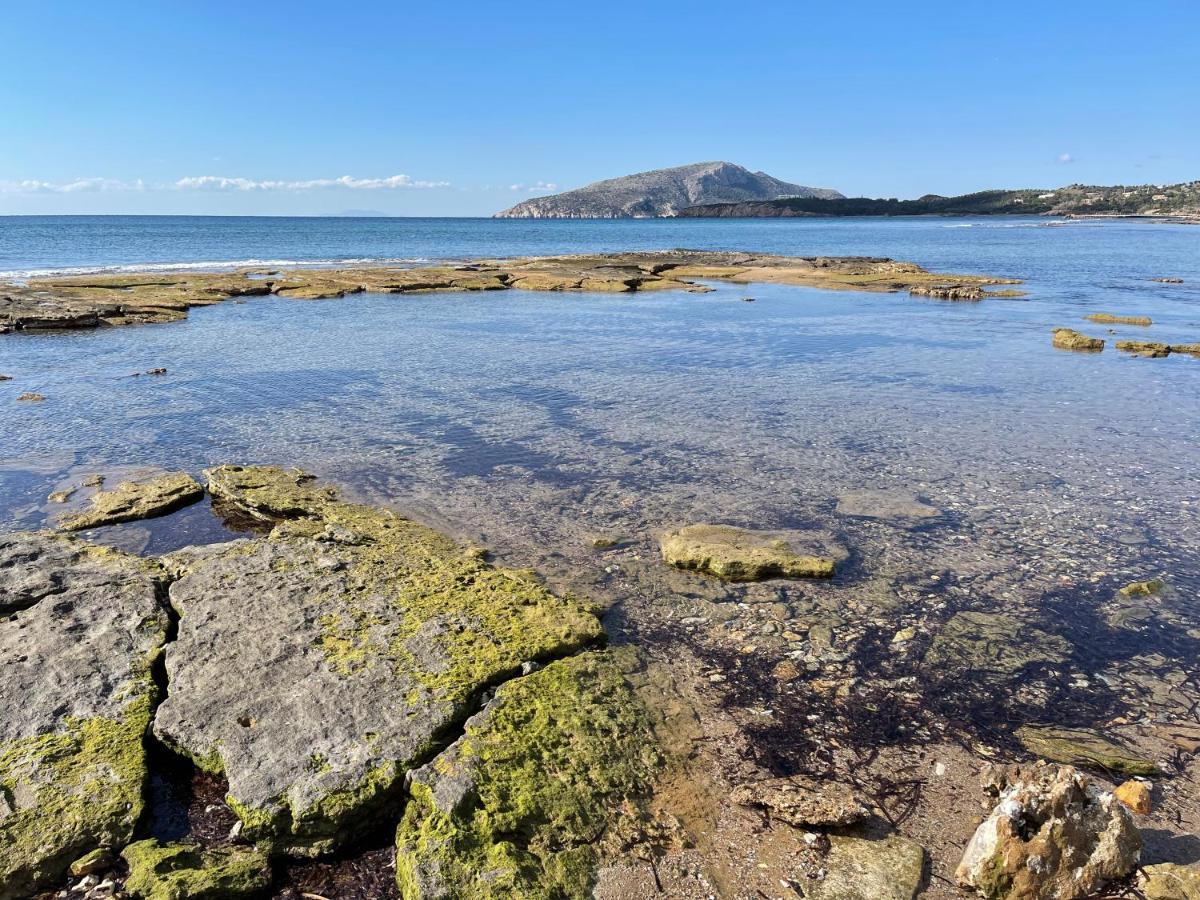 Legrena Beach Villa Sounion Luaran gambar